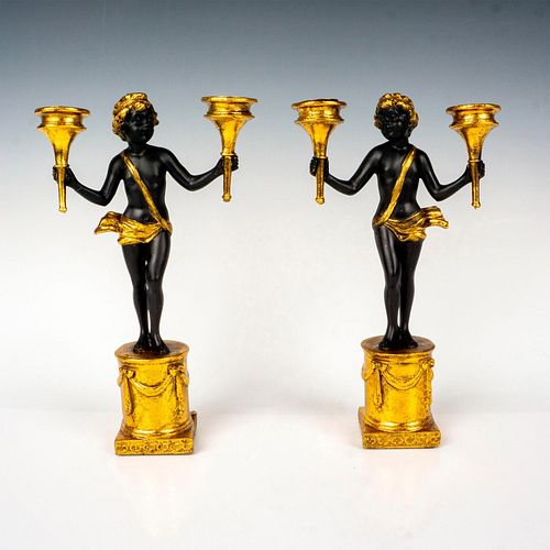 PAIR OF BLACKAMOOR STYLE ITALIAN