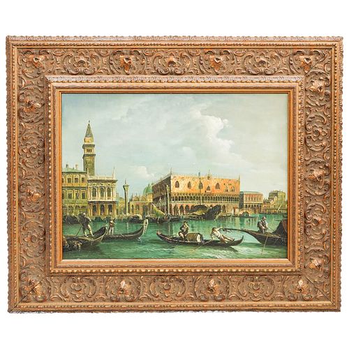 VENETIAN OIL ON BOARD PAINTINGDESCRIPTION  38e088