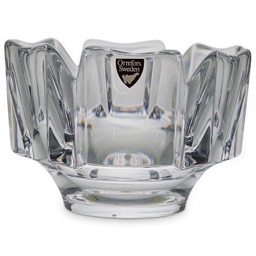 ORREFORS CRYSTAL BOWLDESCRIPTION: