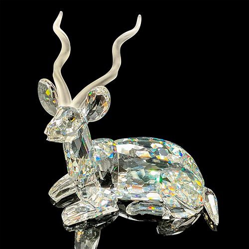 SWAROVSKI CRYSTAL FIGURINE, KUDU