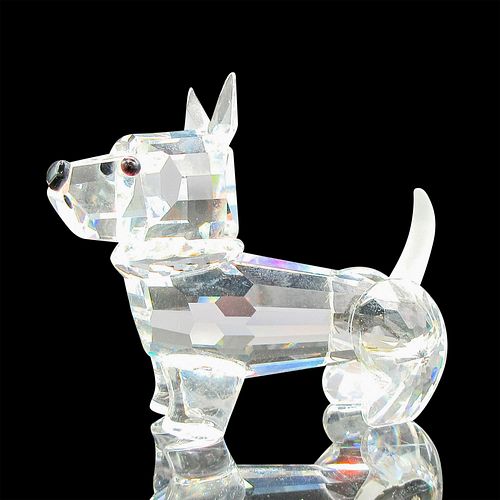 SWAROVSKI SILVER CRYSTAL FIGURINE, TERRIERPart