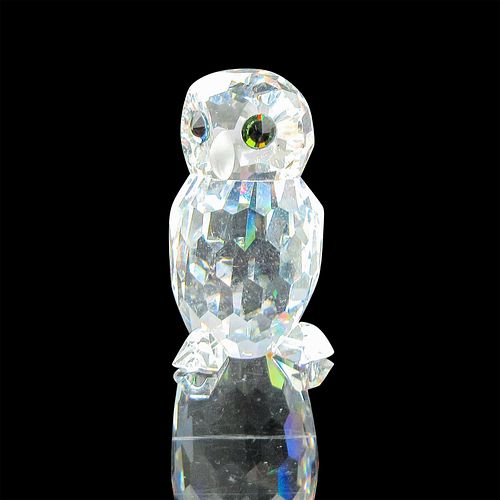 SWAROVSKI SILVER CRYSTAL FIGURINE, OWLETPart