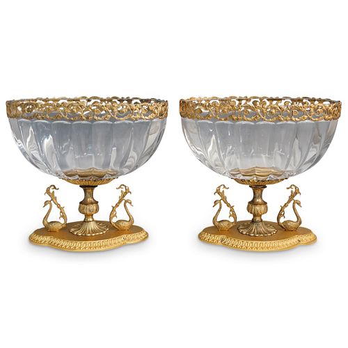 PAIR OF FRENCH EMPIRE STYLE MOUNTED