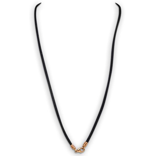 CARTIER SILK NECKLACEDESCRIPTION: