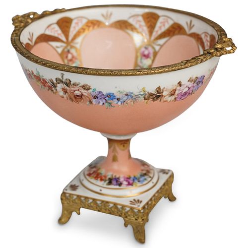 LIMOGES PORCELAIN AND BRONZE CENTER 38e2ce