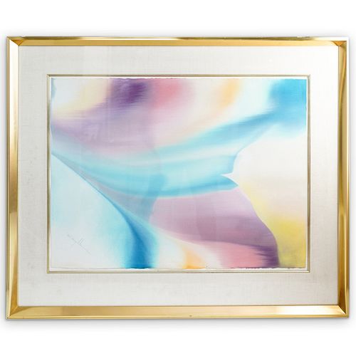 SIGNED ORIGINAL FRAMED WATERCOLORDESCRIPTION  38e344