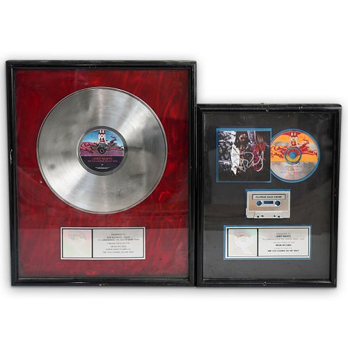  2PC LENNY KRAVITZ SIGNED RIAA 38e34f