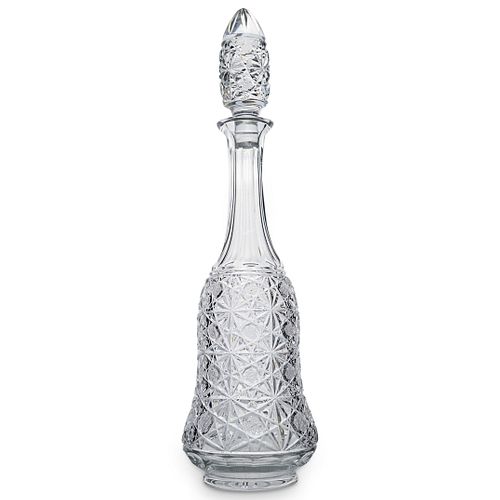 WATERFORD STYLE CRYSTAL DECANTERDESCRIPTION  38e371