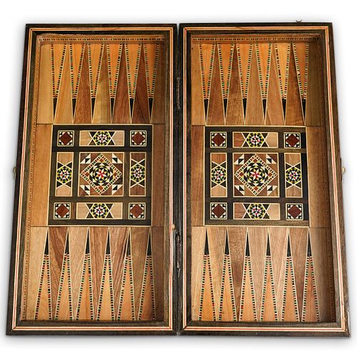 INLAID SYRIAN GAME BOXDESCRIPTION: