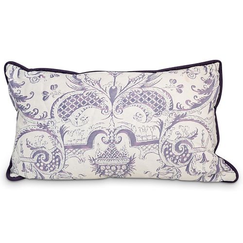 FORTUNY MAZZARINO LAVENDER & WHITE