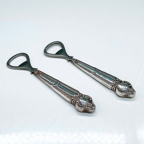 PAIR OF VINTAGE STERLING SILVER