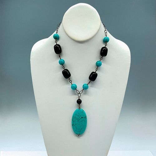 RETRO STERLING SILVER AND TURQUOISE 38e439