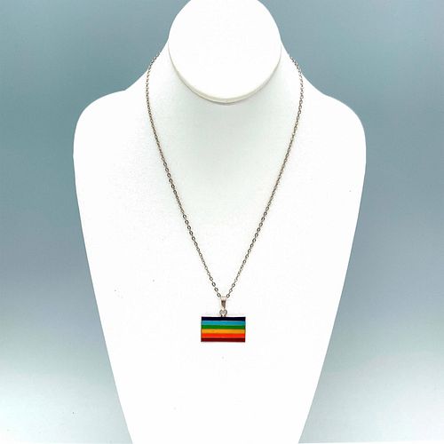 STERLING SILVER ENAMEL LGBTQ PRIDE 38e43a