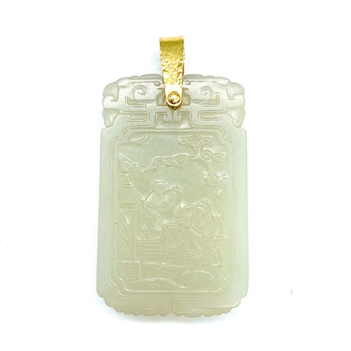 BEAUTIFUL ORIENTAL JADE PENDANTOne 38e45a