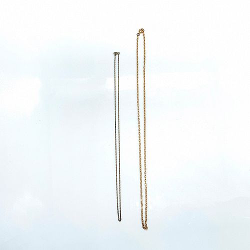 2PC STERLING SILVER AND GOLD TONE 38e45b