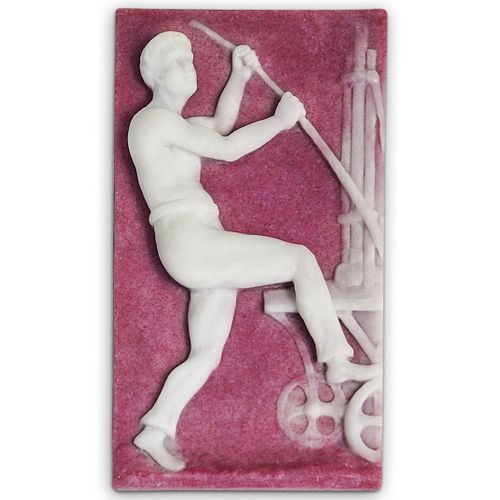 STEUBEN PATE DE VERRE FIGURAL GLASS 38e525