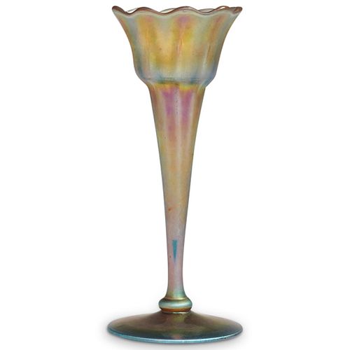 STEUBEN GOLD AURENE FLORIFORM GLASS 38e626