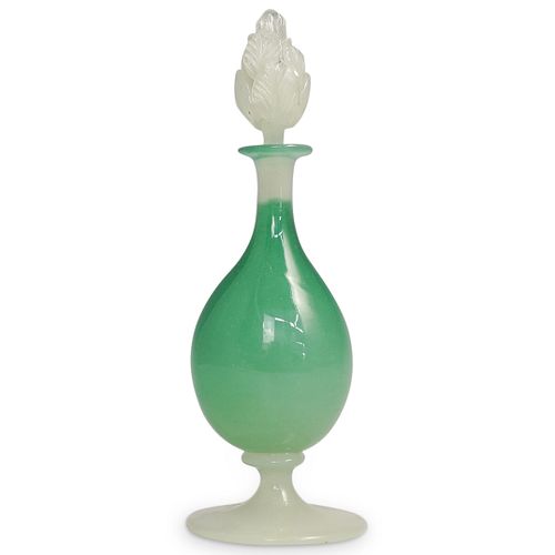 STEUBEN GREEN JADE AND ALABASTER 38e647