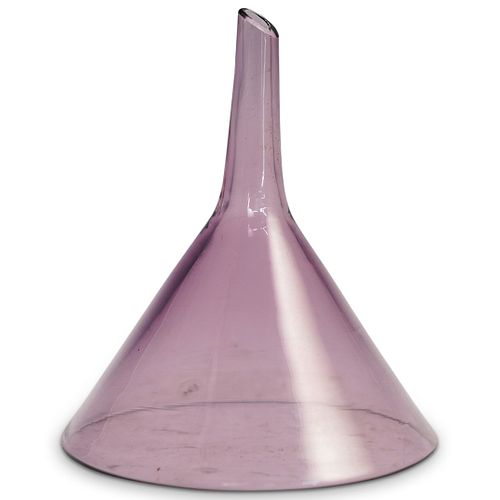 STEUBEN LIGHT AMETHYST GLASS PERFUME