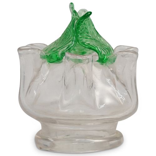 STEUBEN TWO TONED GLASS FLOWER 38e66a