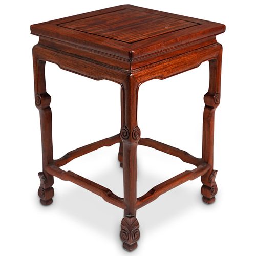 CHINESE PLANT STAND WOODEN PEDESTALDESCRIPTION: