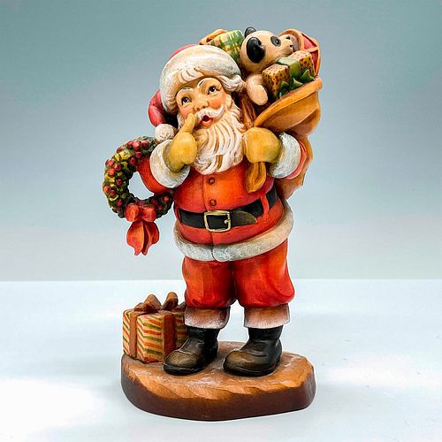 ANRI ITALY WOOD CARVED FIGURINE, JOLLY