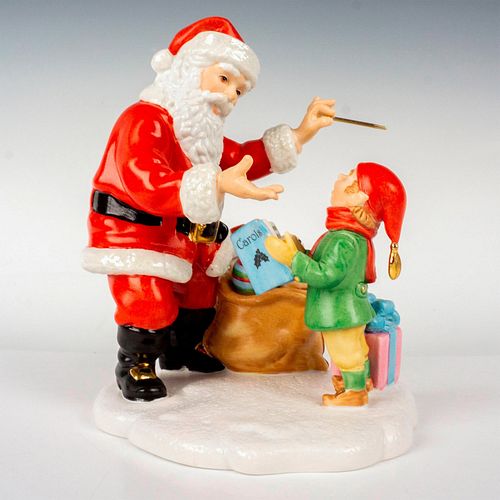 LENOX PORCELAIN FIGURINE, CAROLING WITH