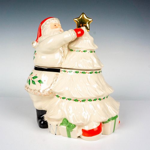 LENOX PORCELAIN COOKIE JAR SANTAFrom 38e725