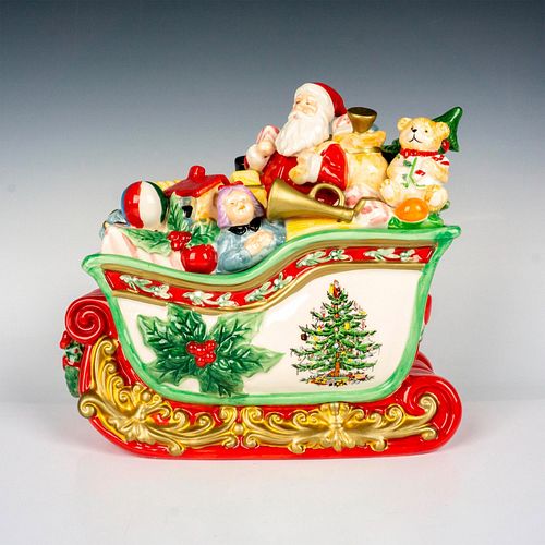 SPODE COOKIE JAR CHRISTMAS TREE 38e71c