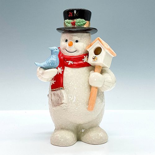 LENOX PORCELAIN FIGURINE, ANNUAL SNOWMANMade