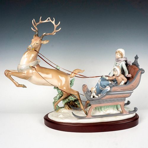 LLADRO PORCELAIN SCULPTURE WINTER 38e7a7