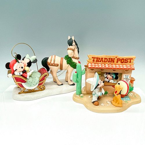 PAIR OF DISNEY SCHMID FIGURINES  38e7ce