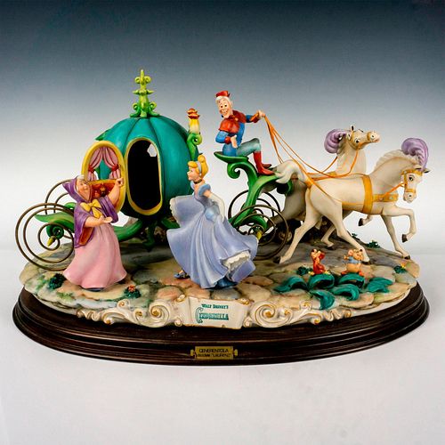 CAPODIMONTE DISNEY PORCELAIN SCULPTURE