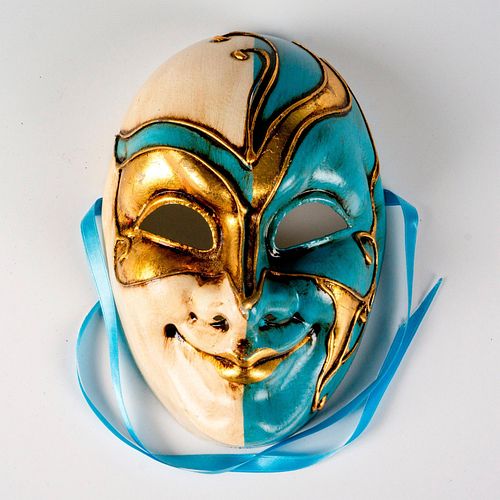 VOLTO MASCHILE VENETIAN MASKBlue 38e834