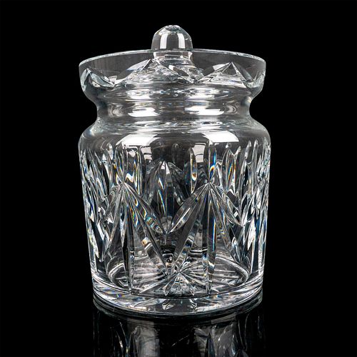 WATERFORD CRYSTAL BISCUIT BARRELClear