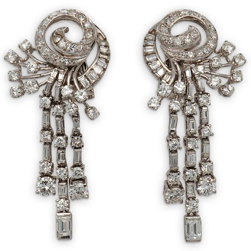 ART DECO STYLE DIAMOND DANGLING