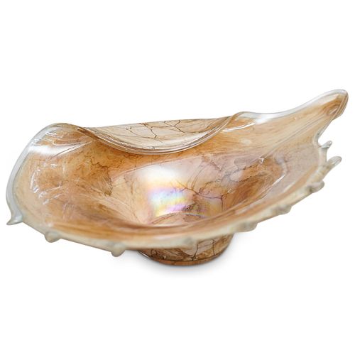 MURANO SHELL GLASS BOWLDESCRIPTION  38e92a