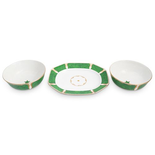 (3PC) LYNN CHASE PORCELAIN SETDESCRIPTION: