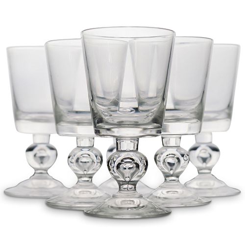  12 PC STEUBEN GLASS STEMWAREDESCRIPTION  38e94b