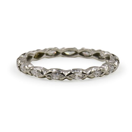 PLATINUM AND DIAMOND ETERNITY RINGAn 38e96a