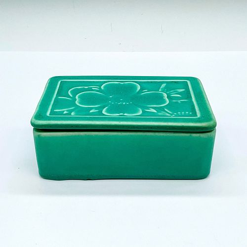 ROOKWOOD POTTERY ART DECO GREEN 38ea27