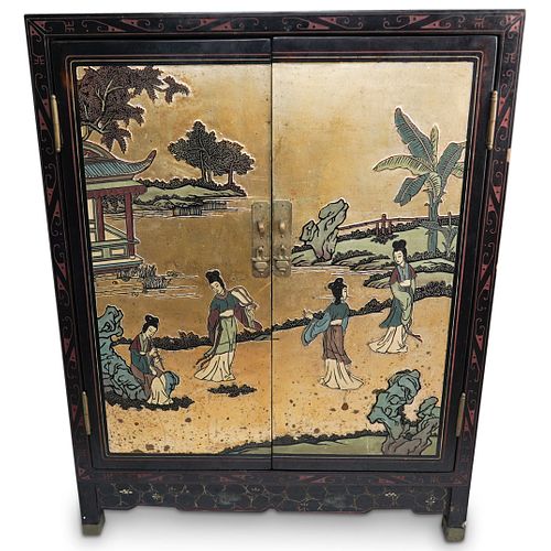 JAPANESE LACQUERED CABINETDESCRIPTION  38ea33