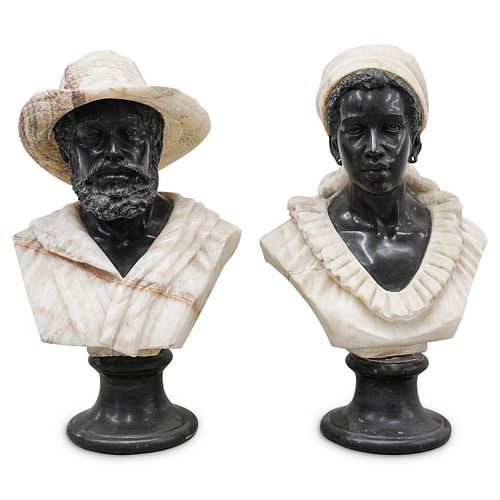 (2 PC) ANTIQUE NEOCLASSICAL TWO-TONE