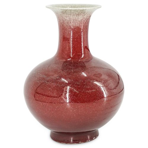 ANTIQUE CHINESE OXBLOOD GLAZED 38c37f