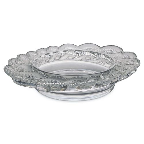 LALIQUE CRYSTAL AURIAC JARDINIèRE