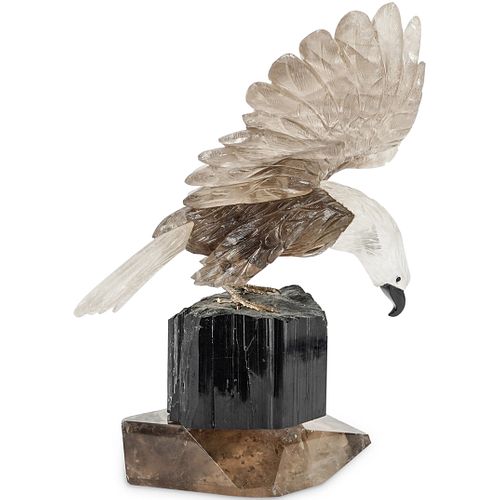 QUARTZ EAGLE ATTRIBUTED TO PETER 38c409