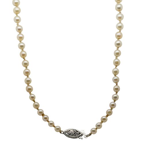 ART DECO 14K GOLD AND BEADED PEARL 38c475