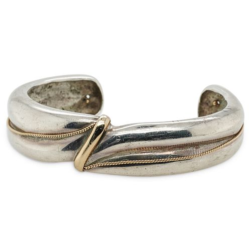 ART DECO 14K GOLD AND STERLING