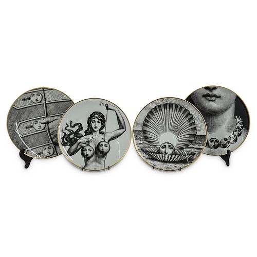 (4PC) ROSENTHAL FORNASETTI PORCELAIN