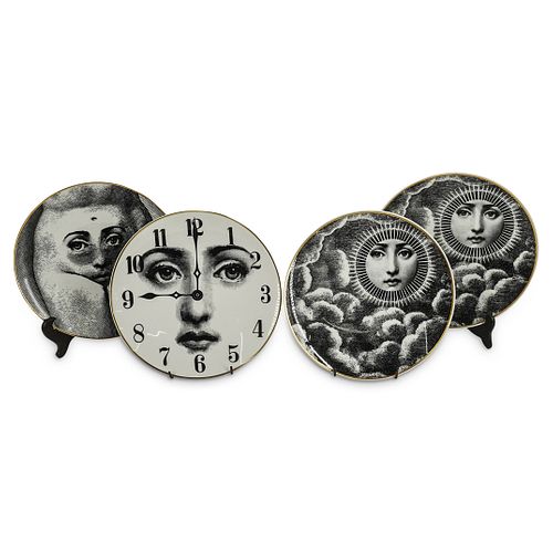 (4PC) ROSENTHAL FORNASETTI PORCELAIN